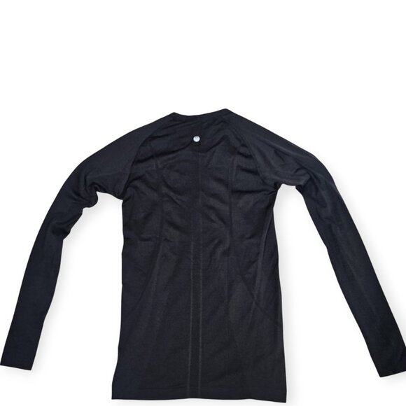 Lululemon Swiftly Tech 2.0 Long-Sleeve Top Black Stretch Size 4 - Picture 3 of 12